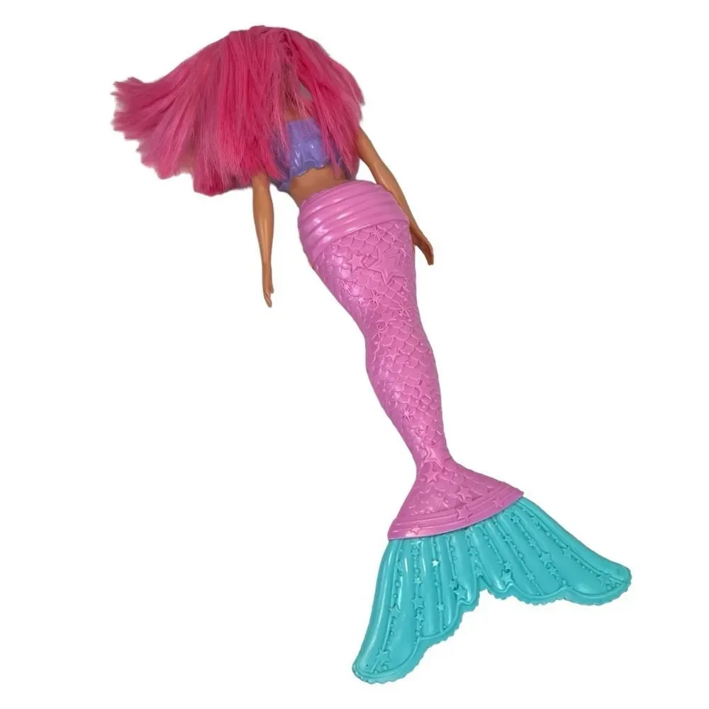 2017 Barbie Dreamtopia Mermaid Doll Pink Swim Bath Time